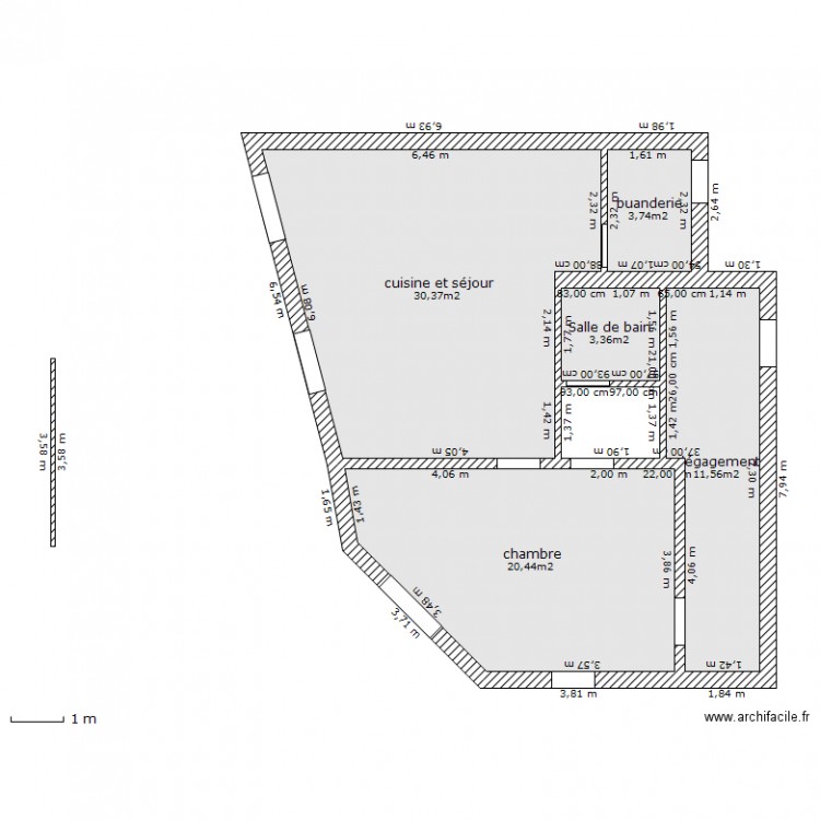 Delcourt.1 4. Plan de 0 pièce et 0 m2