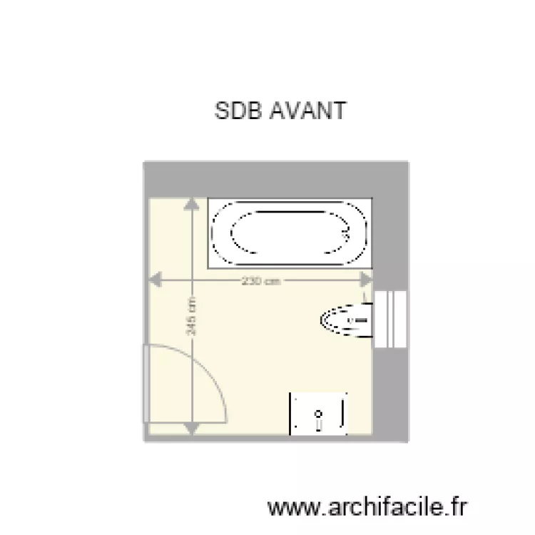 PLAN SDB AVANT FERNANDEZ . Plan de 