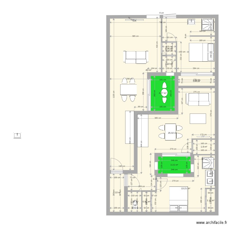 bonnac3 2 APPART6 bis OK. Plan de 0 pièce et 0 m2