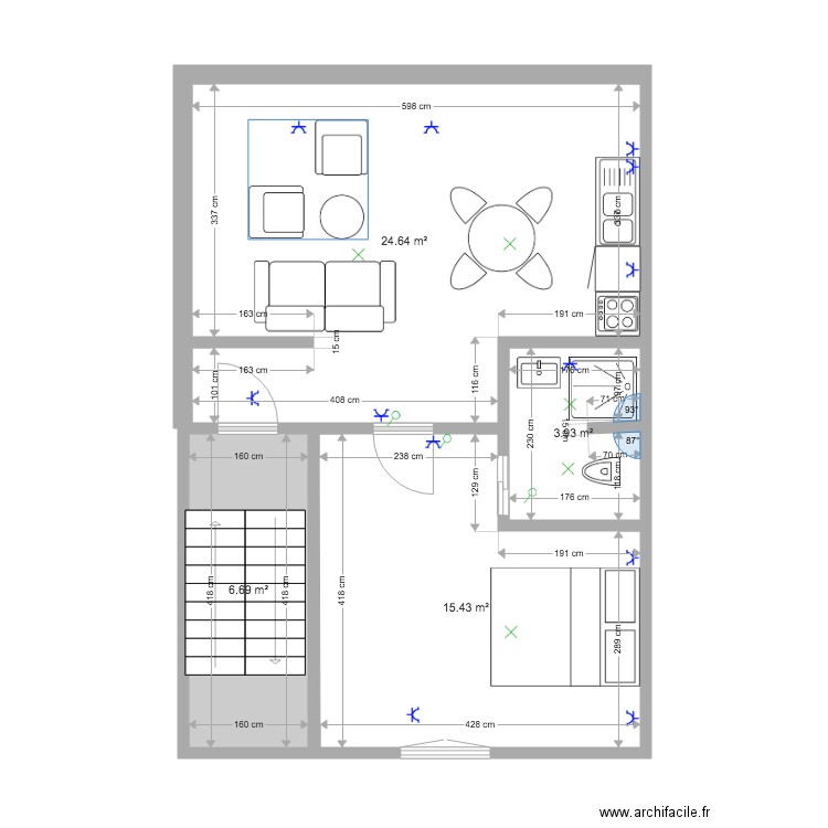 Mtype VDS 144 etage LD. Plan de 0 pièce et 0 m2