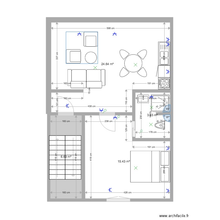 Mtype VDS 144 etage LD. Plan de 0 pièce et 0 m2
