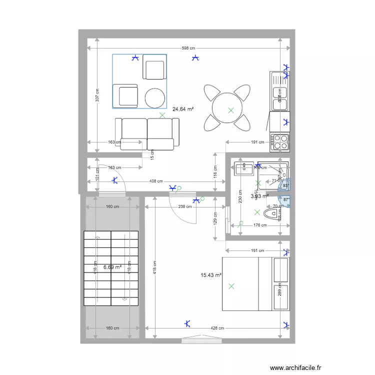 Mtype VDS 144 etage LD. Plan de 