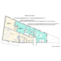 La Giettaz appartements 6 et 7 sans meubles chambres 2021