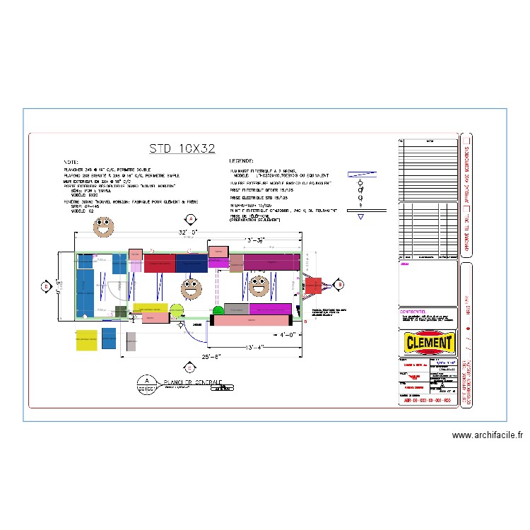 10x32 par Samuel V4. Plan de 0 pièce et 0 m2