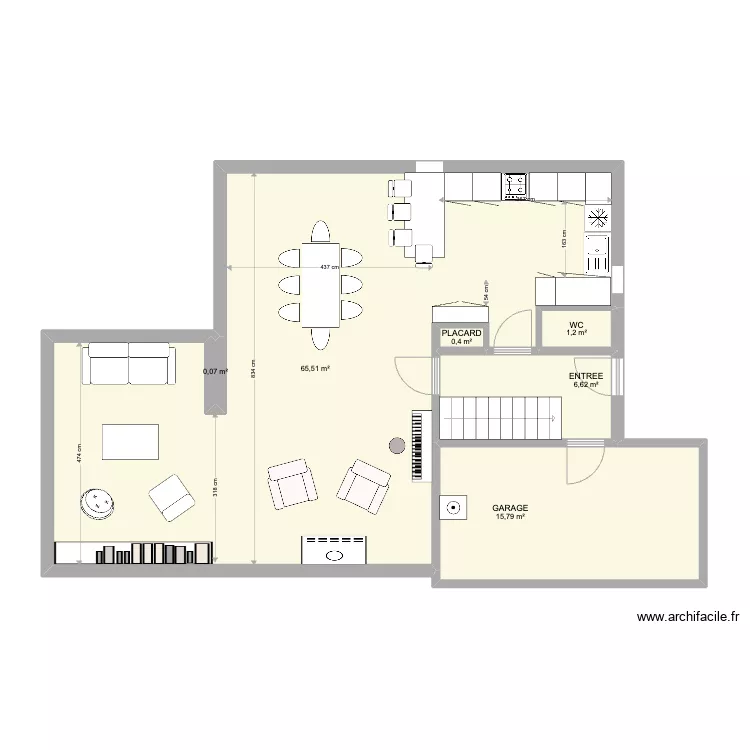 10 Bethouard - VICTOIRE - ESSAI CUISINE. Plan de 