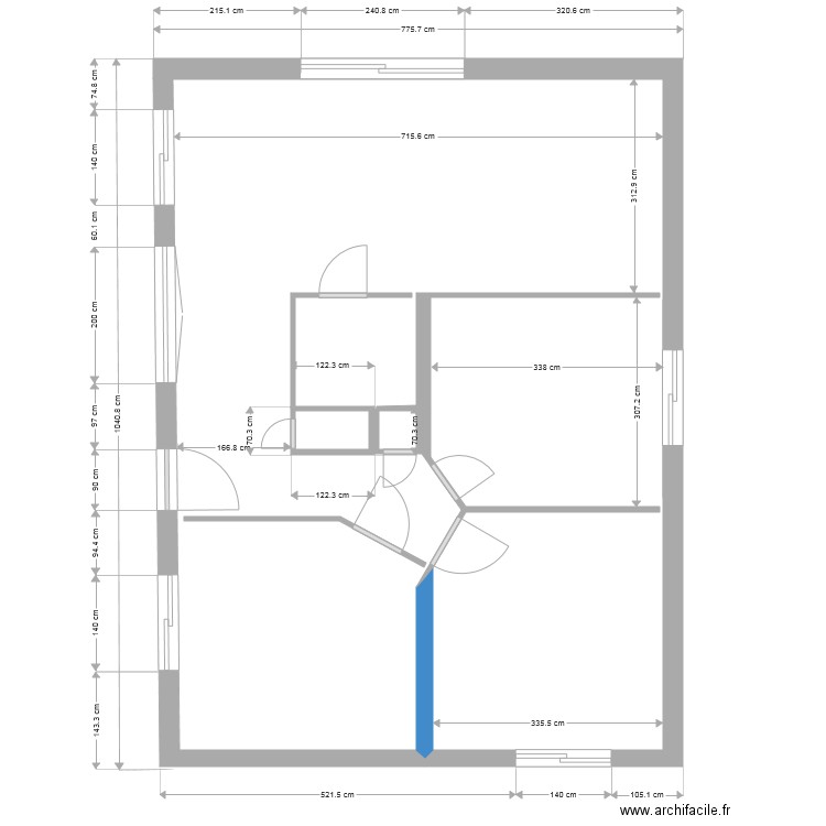 3 version rez de jardin a. Plan de 0 pièce et 0 m2