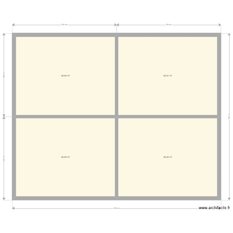 HANGAR. Plan de 0 pièce et 0 m2