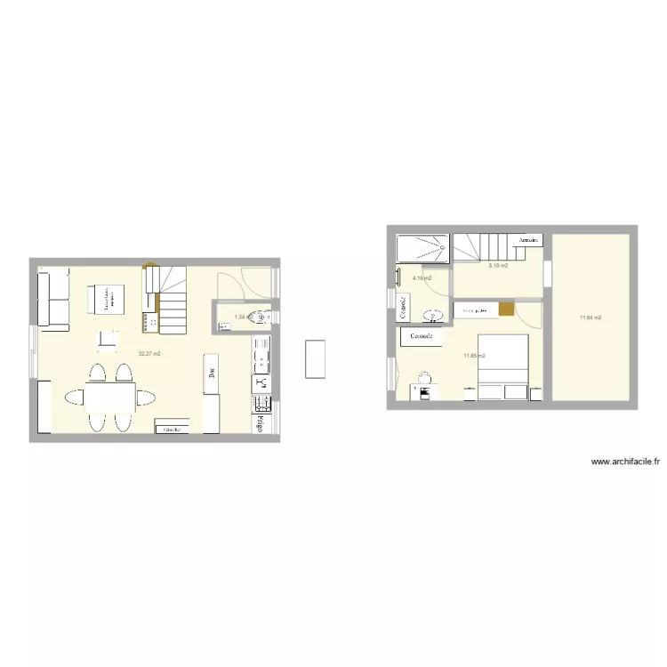 plan appart PG 32. Plan de plan appart PG 32. Plan de