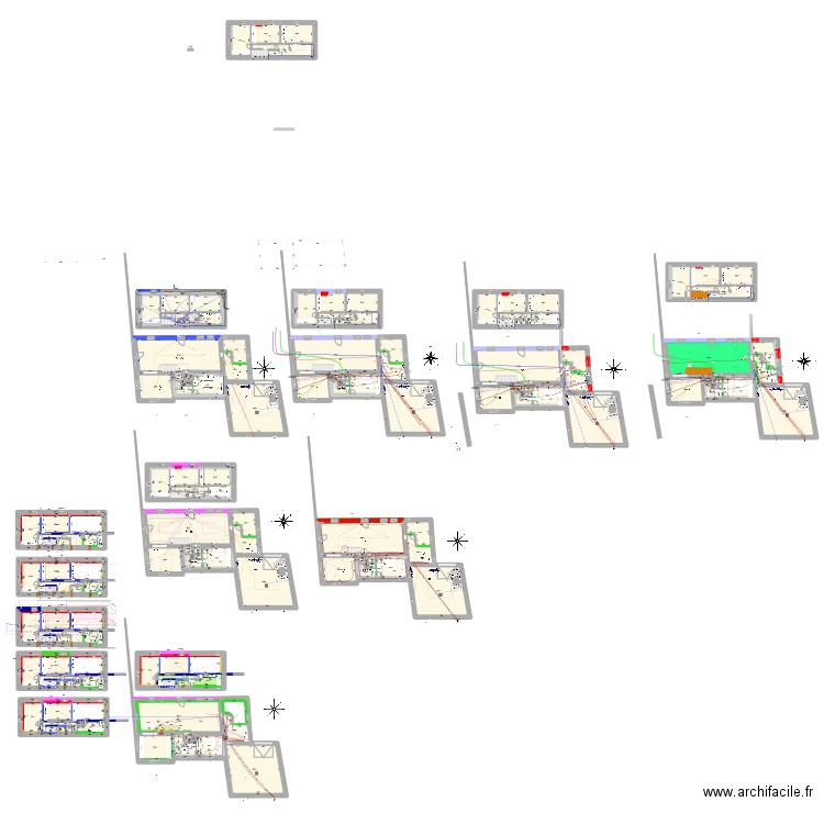Maison Montreverd ETG 01. Plan de 0 pièce et 0 m2