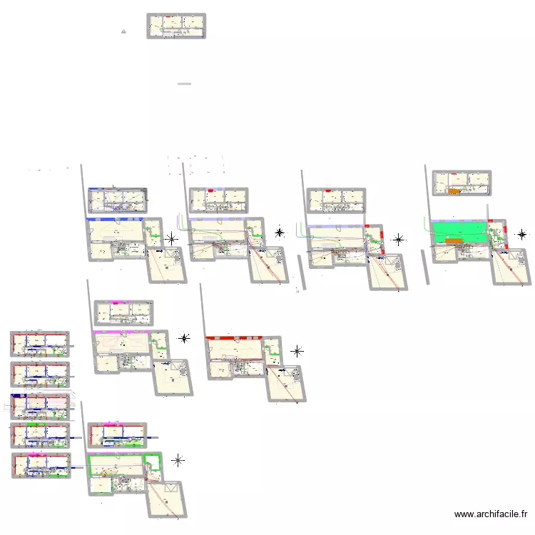 Maison Montreverd ETG 01. Plan de 