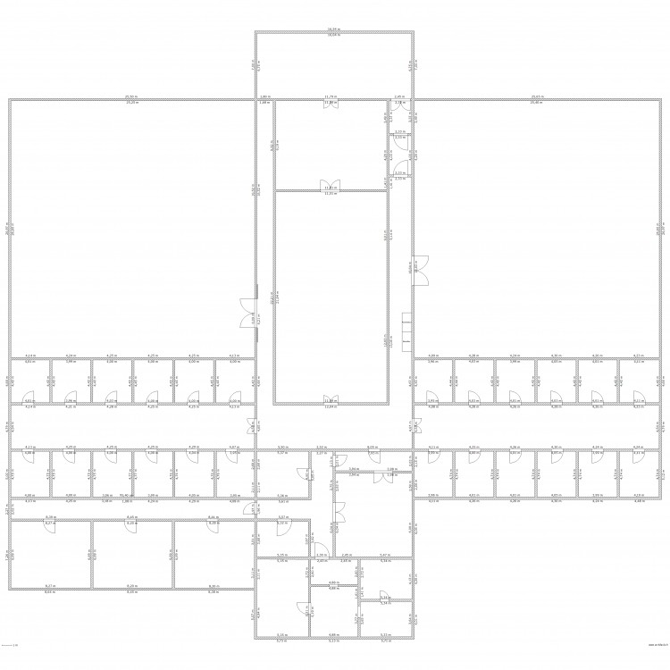 Plan premier étage. Plan de 0 pièce et 0 m2