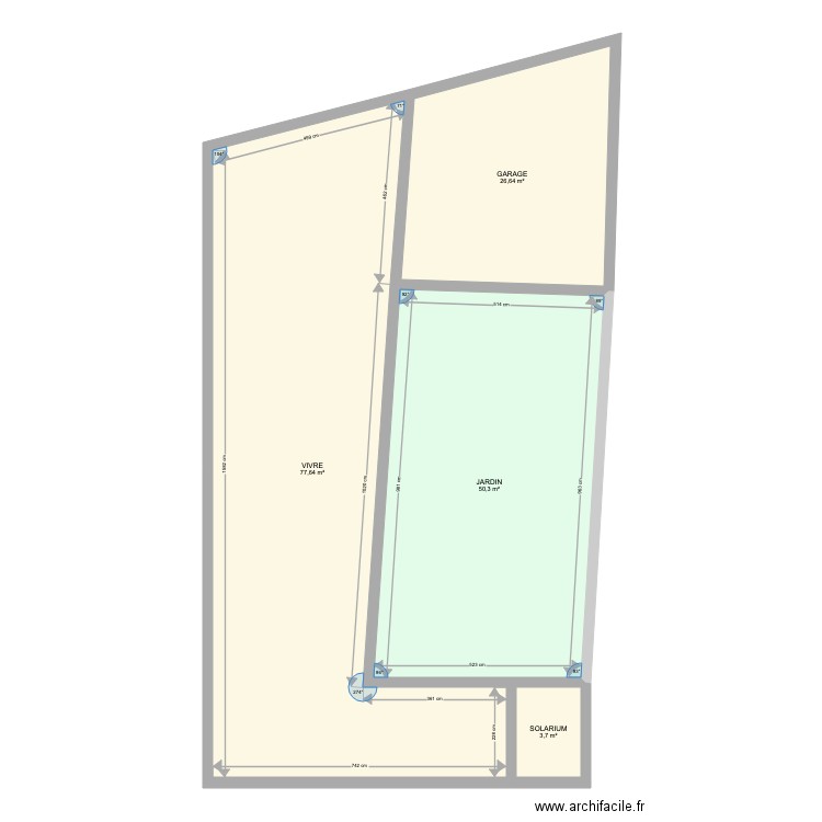 Maison Mathou 01. Plan de 0 pièce et 0 m2