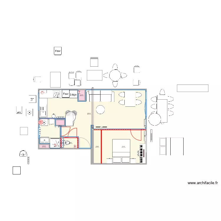 Saint-Fran&ccedil;ois_V Bis_Meubl&eacute; 4_20220910. Plan de 