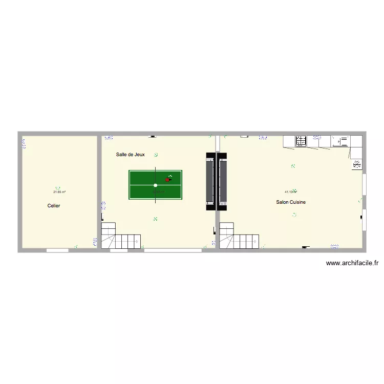 Doussac Enfants RDC. Plan de 