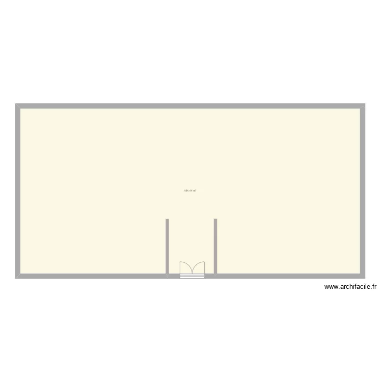 bossancourt. Plan de 