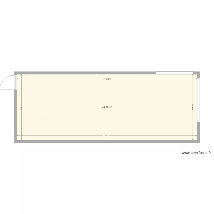 924 ETAT DES LIEUX. Plan de 