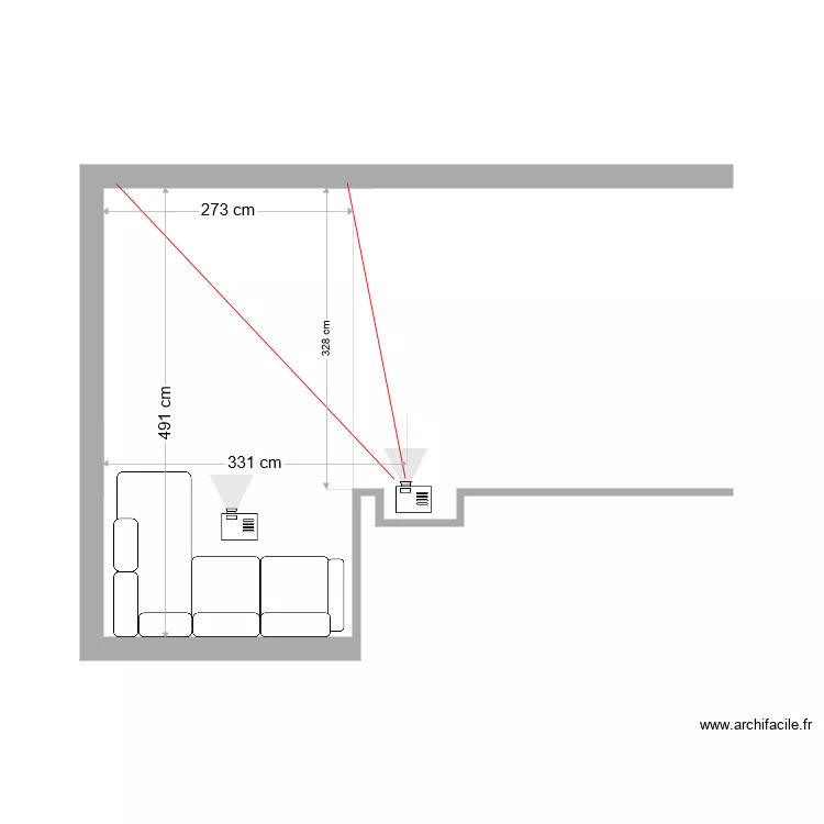 salle video. Plan de salle video. Plan de