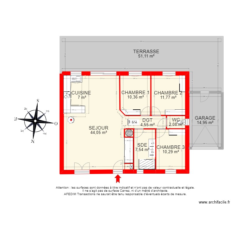 BI13169 - MAISON . Plan de 0 pièce et 0 m2