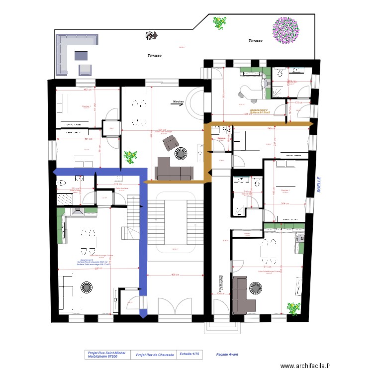 Herbitzheim grange 2. Plan de 0 pièce et 0 m2