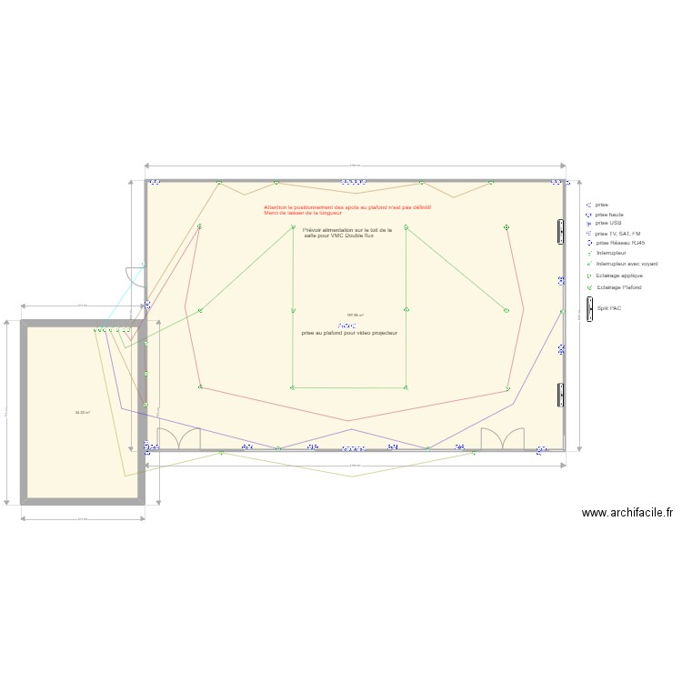Padel arena. Plan de 0 pièce et 0 m2