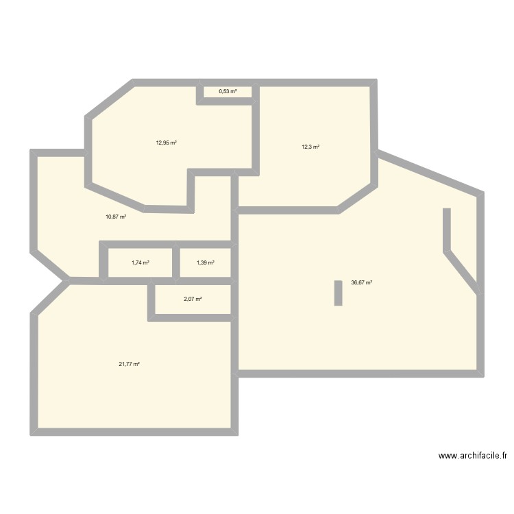 SIMON/JOLY - BOIS GUILLAUME. Plan de 23 pièces et 192 m2