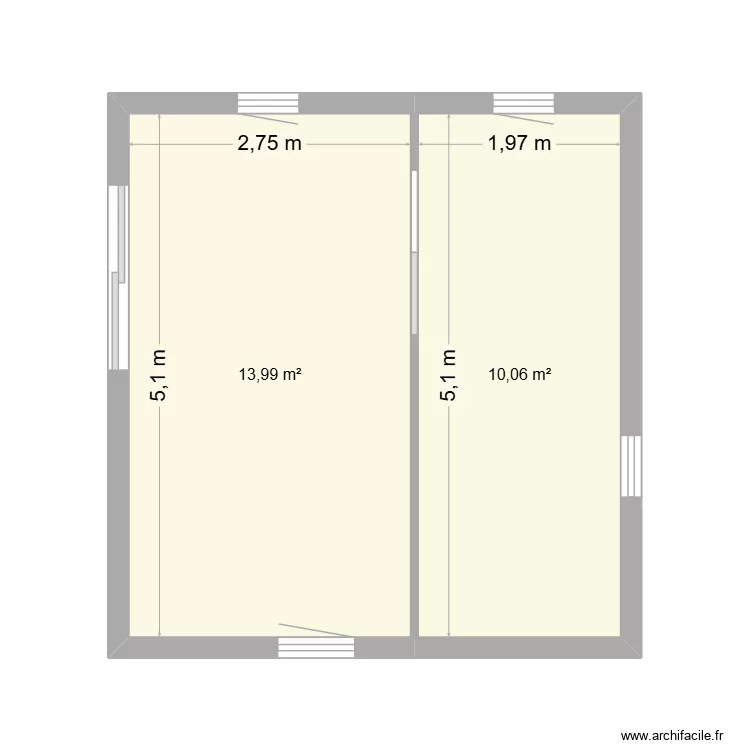 plan de masse. Plan de 2 et 24 m² plan de masse. Plan de 2 et 24 m²