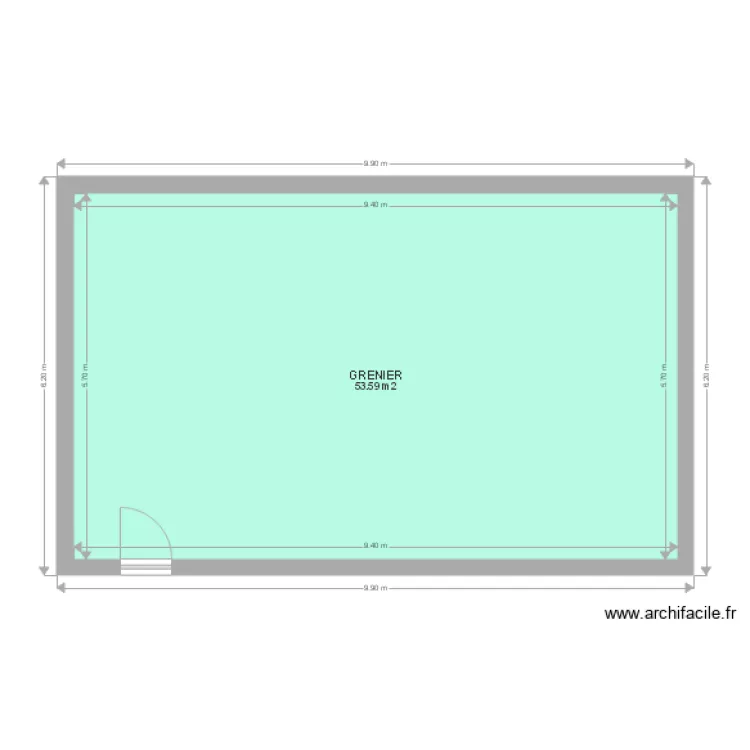 GRENIER. Plan de GRENIER. Plan de