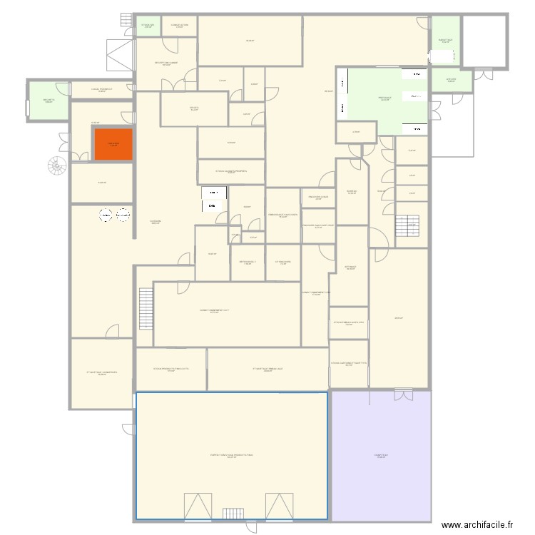 TDV2021v1PHASE 1 + CHAPITEAU. Plan de 0 pièce et 0 m2