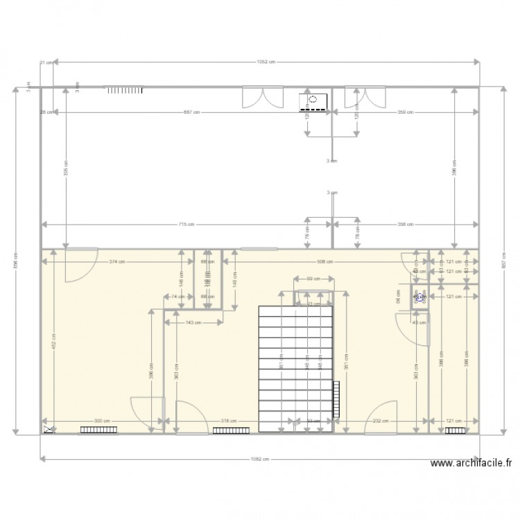 Plan RdC radiateurs. Plan de 0 pièce et 0 m2