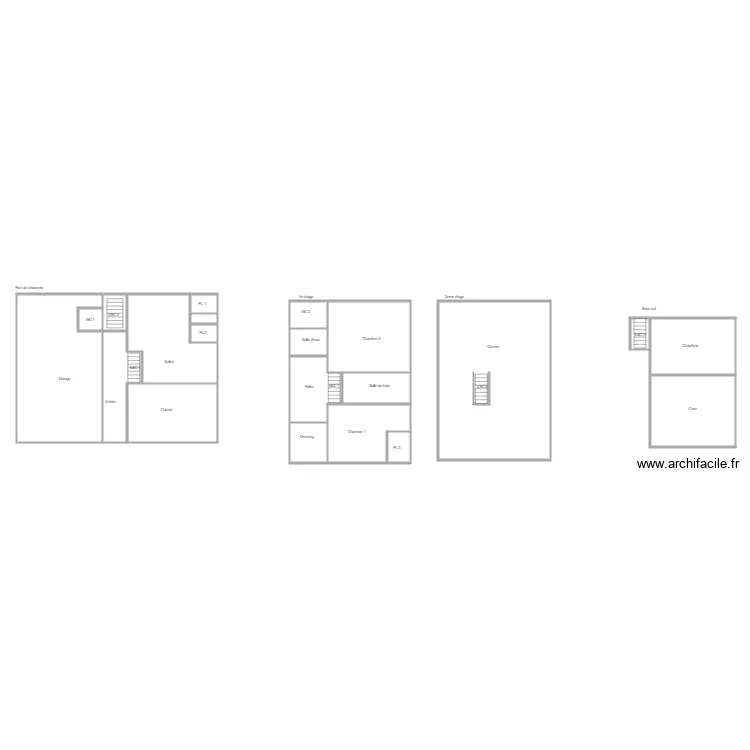 les ayvelles. Plan de 