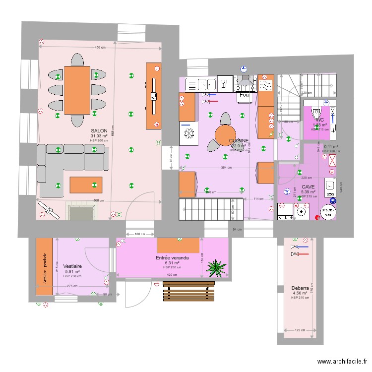 pirafoy 88. Plan de 0 pièce et 0 m2