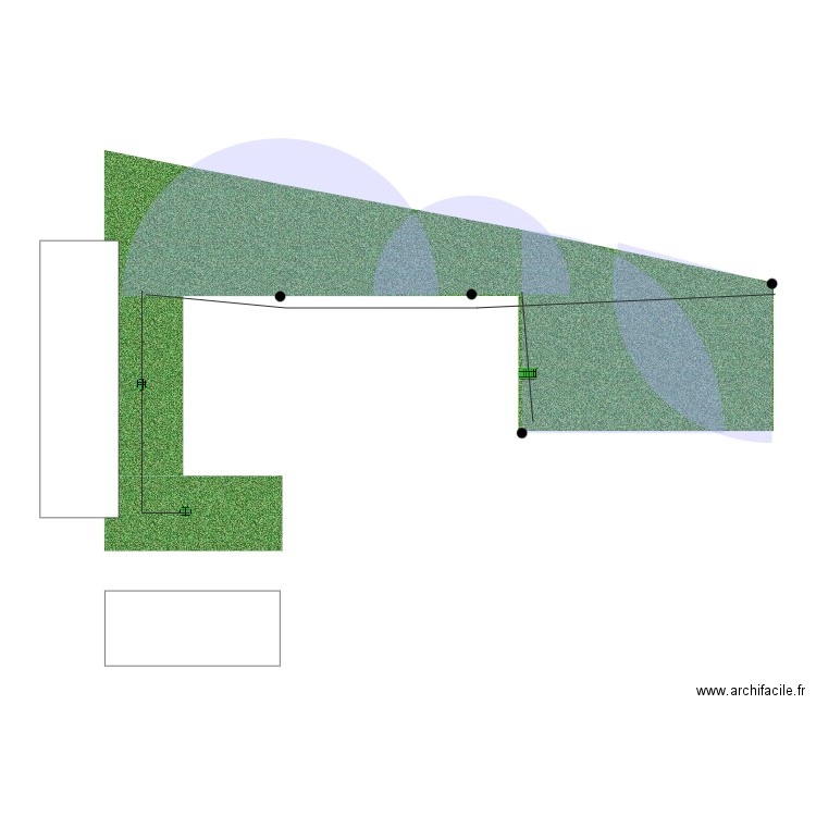 JARDIN. Plan de 0 pièce et 0 m2
