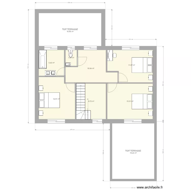 LAST CHANCE 2 ETAGE. Plan de 