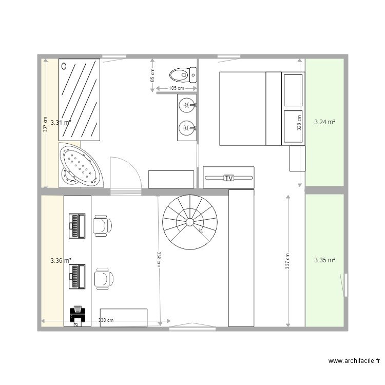 neuviller etage 1. Plan de 0 pièce et 0 m2