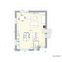 Plan initial cuisine s&eacute;jour 290122 avec mini buanderie