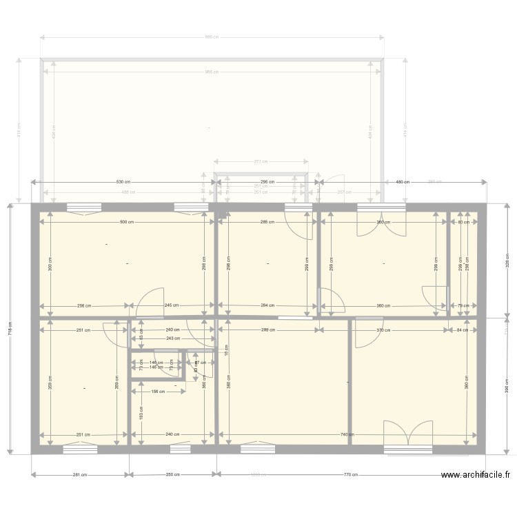 Villeneuve MODIF13. Plan de 0 pièce et 0 m2