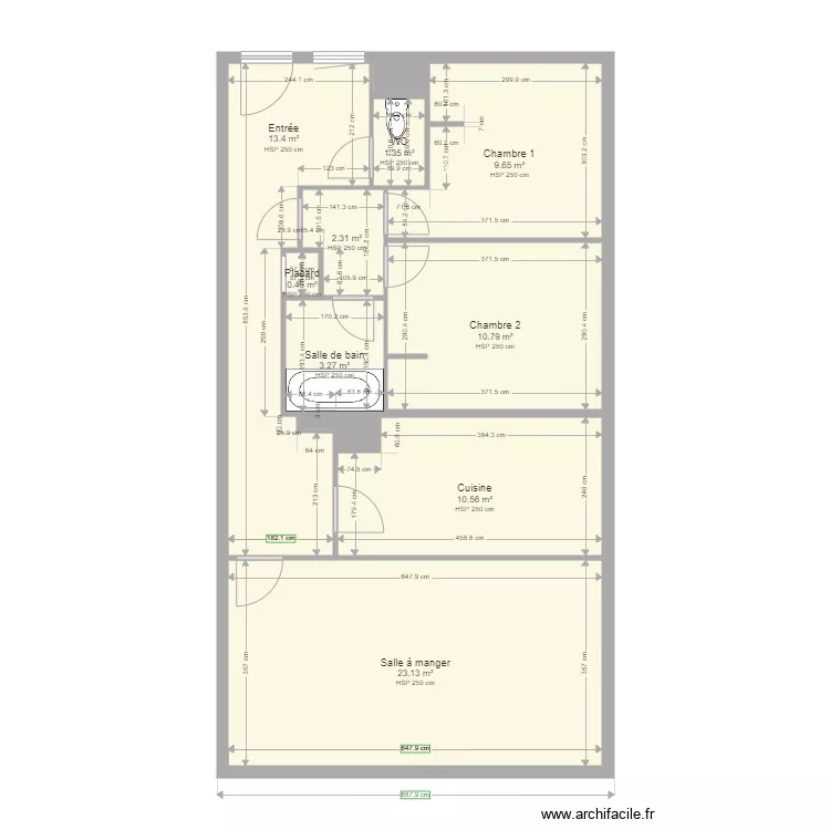 foncia ev b52. Plan de 