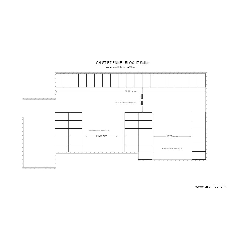 CHU St ETIENNE . Plan de 0 pièce et 0 m2