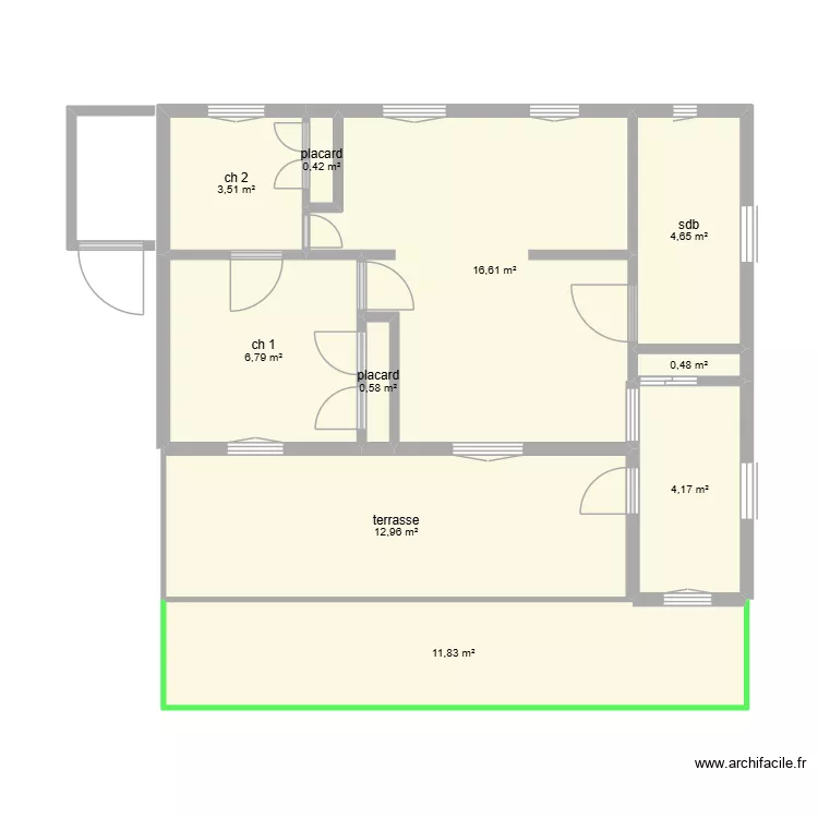 verdure 32 bis. Plan de 10 Pièces et 62 m² verdure 32 bis. Plan de 10 Pièces et 62 m²