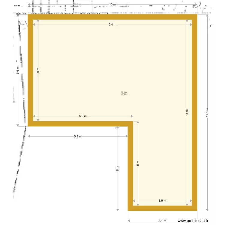 Projet avec ss sol. Plan de 