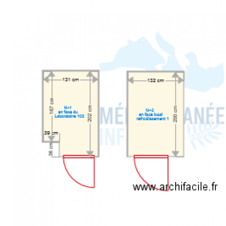 LOCAUX DECHETS CHIMIQUES. Plan de 0 pièce et 0 m2