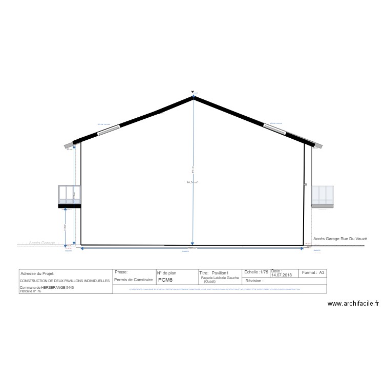 CARTOUCHE . Plan de 0 pièce et 0 m2