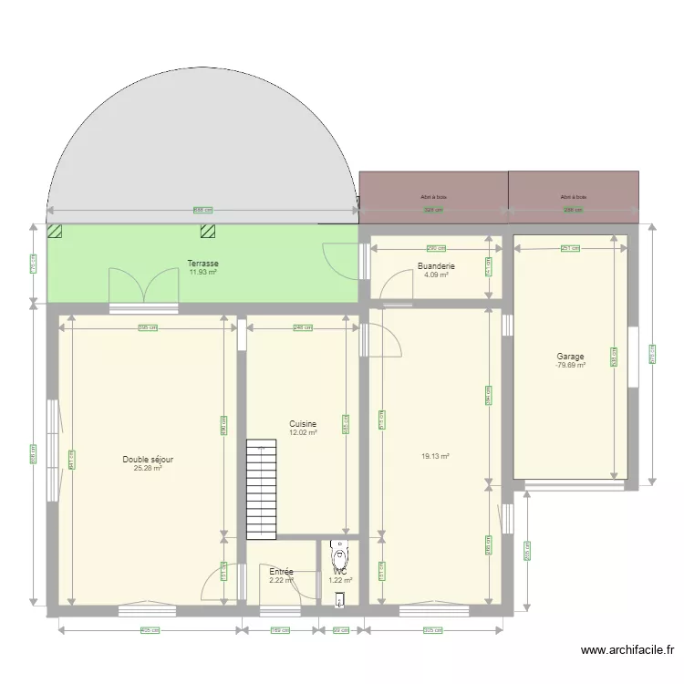 Timaison rez. Plan de Timaison rez. Plan de