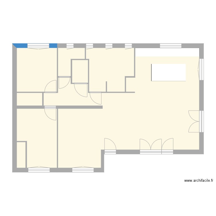 Marconnet Oudin. Plan de 0 pièce et 0 m2