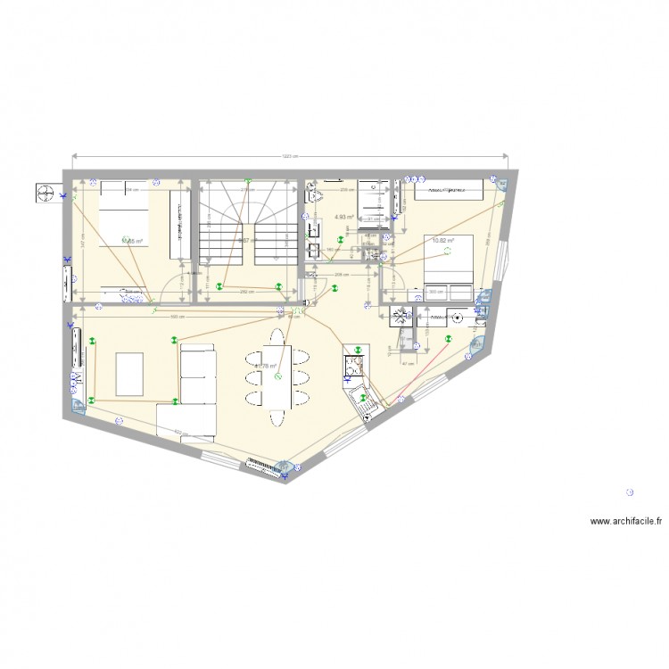 faventine v3. Plan de 0 pièce et 0 m2