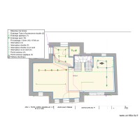 Électricité r0 plan éclairage Print