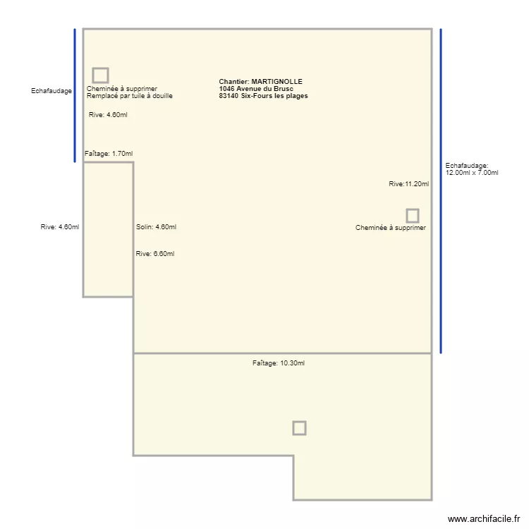 Plan MARTIGNOLLE. Plan de Plan MARTIGNOLLE. Plan de