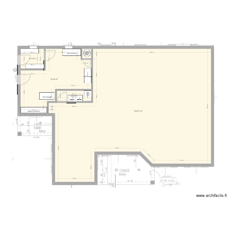 atelier EB. Plan de 0 pièce et 0 m2