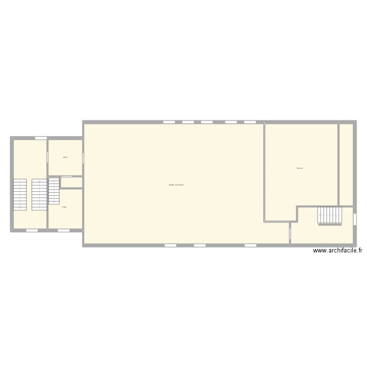 Batiment J salle spectacle. Plan de 0 pièce et 0 m2