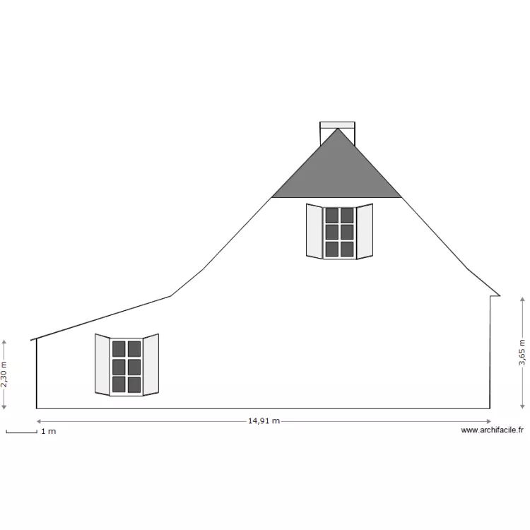 Projet Façade Nord 2. Plan de Projet Façade Nord 2. Plan de